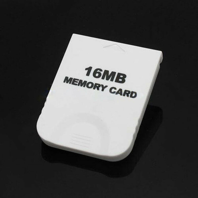 Practical White Memory Card For Nintendo Wii Gamecube GC Game 16MB 16M
