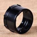 New 2"/52mm 12V Motorcycle Fuel Level Gauge Meter E-1/2-F Pointer Black Face Rim