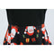 Christmas Retro Round Neck Printed Long Sleeve Swing Dress
