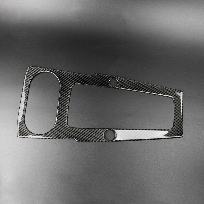 Car Interior Accessories Carbon Fiber Control Gear Shift Panel Decorative C D1R6