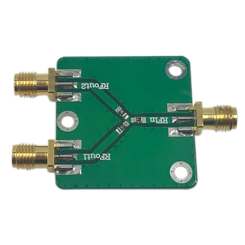 DC-5G RF Microwave Resistance Power Divider Splitter 1 to 2 Combiner SMA RadI3V2