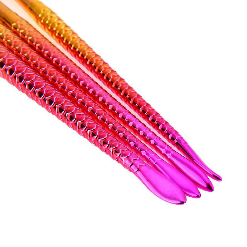 7pcs Makeup Foundation Eyebrow Eyeliner Blush Cosmetic Concealer Brushes A