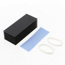 1 Pack PCIe NVMe M.2 SSD Heatsinks Cooler DIY Laptop PC Memory Cooling Fin Black