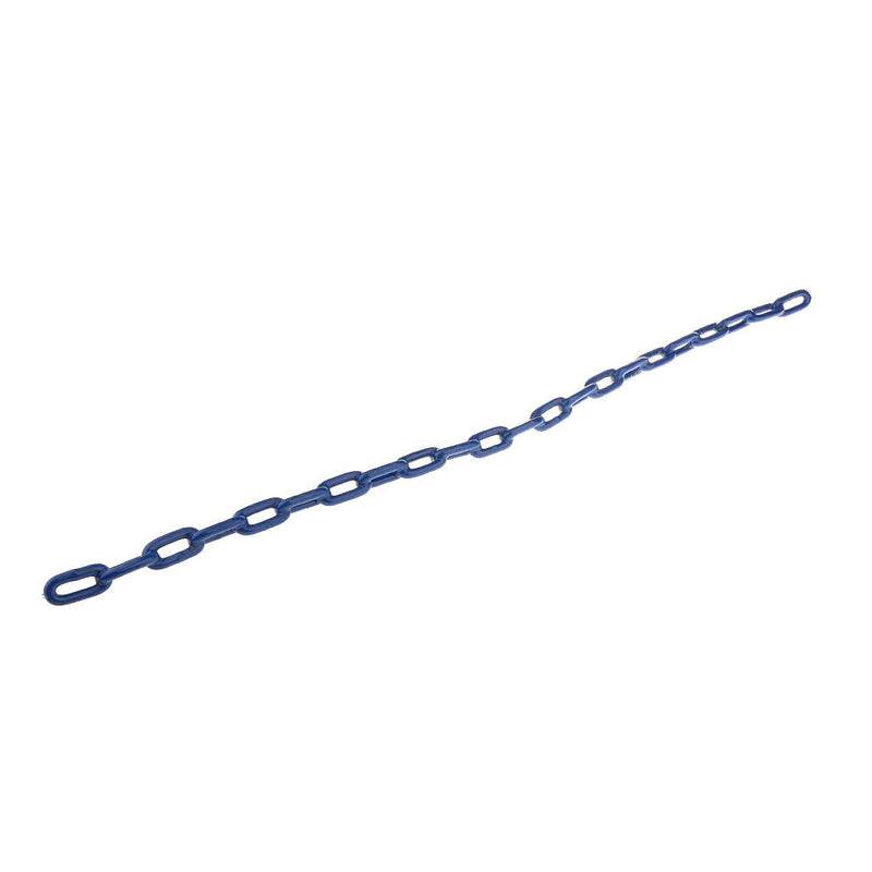 Durable 1.5M Metal Swing Chain Link Rope & 2pcs Snap Hook Swing Playset Blue