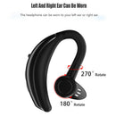 Q8 IPX6 Waterproof Business Bluetooth Earphone Wireless Headphone HD Mic No
