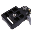 Black Camera 323 Quick Release Adapter for Manfrotto 200PL-14 Compat Plate Kits