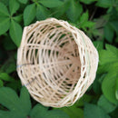 Pack of 3 Handmade Bamboo Bird Breeding Nest Bed for Budgie Parakeet Cockatiel