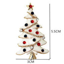 1X Fashion Elegant Diamond Christmas Tree Wedding Bridal Brooch Pin Rhinest G9M1