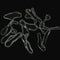 200pcs Scrunchies Tiny Clear Hair Elastic Ties Band Ponytail Holder Rubber