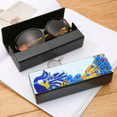 DIY Diamond Painting Sunglasses Case Portable Leather Glasses Storage Box