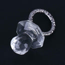Artificial Crystal Pacifier Baby Nipple Wedding Event Baby Birthday Gifts