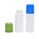 50ML white medicine liquid bottle with blue sponge applicatorS Ew