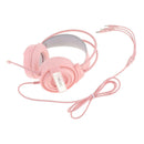 7.1 Sound Track Over Ear Gaming Headset Headphone with LED Light For Kids Girls