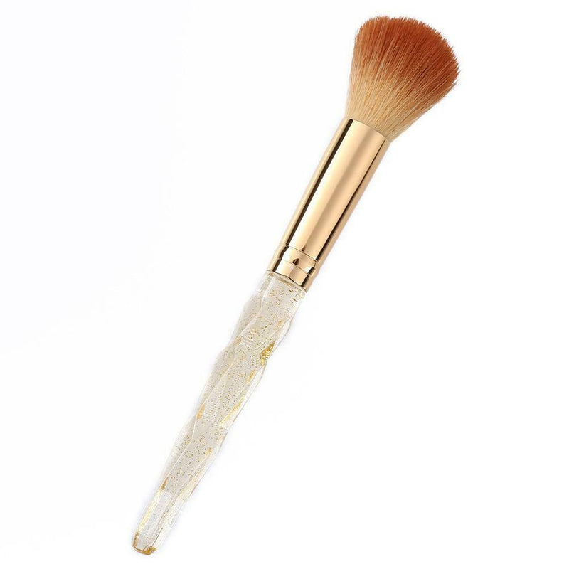 Diamond Makeup Brush Women Cosmetics Beauty Make Up Brush Tool (Yellow) A