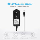 4.2V 1A 18650 Lithium Battery Charger DC5.5mm Power Adapter Charger (EU)
