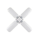 E27 LED Bulb Foldable 4 Fan Blade Lights 60W LED Lamp Super Bright White 65