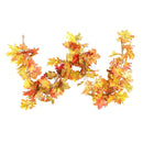 1.7M Fall Garland Maple Leaf Hanging Vine Garland Artificial Autumn Foliage