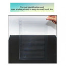 Translucent Multi Scales fit Children  Drawing Lines Straight Edge Plastic Ruler