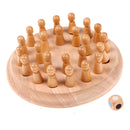 Kids Wooden Memory Match Stick Chess Game Educational Toys Gift