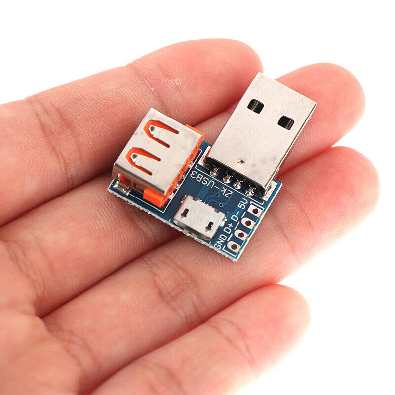 USB Converter USB Male to Female to Micro USB to 4P Adapter 2.54mm Connecto Bj