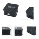 Toslink SPDIF Optical fiber Audio Splitter 3 Ports 1x3 Switch Box Hub adapter Nw