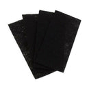 4 Replacement Carbon Booster Filters For Holmes Total Air Purifier Aer1 Ser C3I3