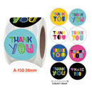 500X 1.5 Inch Thank You Adhesive Stickers Gift Sealer Packaging Labels 8 StS Ew