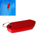 2Pcs Lightweight Floating Keychain Waterproof Foam Tube Marine Boat Key Chain