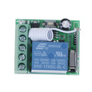 DC 12V 1 Channel Wireless Relay Remote Control Switch Receiver With TransmitteME
