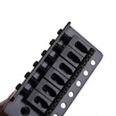 Black Electric Guitar Tremolo Bridge With Bar New 1 Set 6 Strings Parts