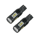 2X 50W T10 LED 6000K White Backup Reverse Light Bulbs Turn Signal Lamps