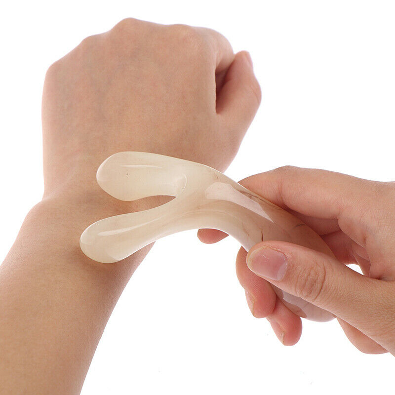 ResinFacial Massage Roller Guasha Board Face Lift Body Skin Relaxation Slimm Ew