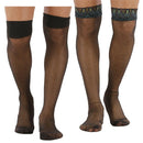 2 Pairs Breathable Stockings for Men Plus Size