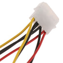 4Pin IDE Molex to 2 Serial ATA SATA Y Splitter Hard Drive Power Supply Ca Gw