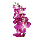 1 orchid flower decorative Branch Orchid Butterfly Artificial Flowers for H N7H4