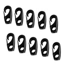 20xShock Cord Bungee Leash End Hooks for 7mm Rope Kayak Fixing Accessories