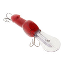 Funny Minnow Fishing Lure Deep Diving Crankbait Wobblers with 2 Treble Hooks for