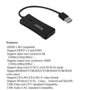 Audio Drive Free PC 1080P 30fps Gaming USB 2.0 UVC 4K HDMI Video Capture Card