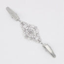 2Pcs Women Cardigan Sweater Blouse Pin Shawl Brooch Clips Shirt Collar Retr M1F3