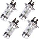2 Pair Mini 100W SMD Automobile Front Foglight Driving Lights Bulbs H7