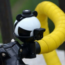Cartoon Panda Bicycle Bell Aluminium Alloy Accessories Children Riding Cycling