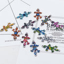 Gecko Charms/Pendant Random Color Connectors Accessory Jewellery DIY