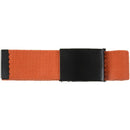 Unisex Canvas Strap Canvas Belt with Buckle (orange)
