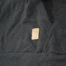 Men Fashion Warm Hip Hop Pocket Drawstring Hooded Sweatshirt Casual Solid C J3D8