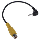 1Pc 2.5mm AV-in Converter Video Cable Stereo Male Plug To RCA Female AdapteS Kw