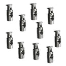 20pcs Anique Alloy Round Cord Locks Toggles Cordlock Stopper Stops DIY