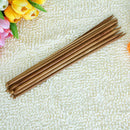 14 Sizes Afghan Carbonized Bamboo Crochet Hooks 3.0-10.0mm