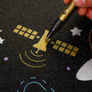 10PCS/SET Metal Marker Paint Pen Office School Stationery Z9D0 J3X0 X1A6 H7 F6J0