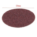 50 PCS 2 inch /50 mm 80 Grit Roll Lock Sanding Roloc Disc Abrasive Pads