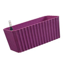 Rectangular Self-watering Plastic Pot Planter for Plants Orchid Flowers